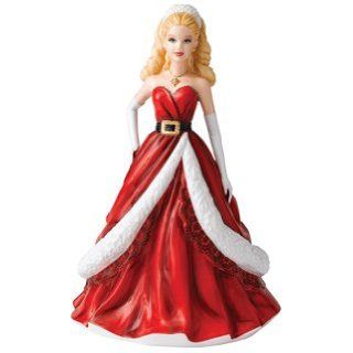 Royal Doulton 2011 Holiday Barbie Figurine Everything