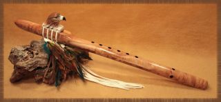 Littleleaf Native American Flutes HAWK SERIES #1 COLLECTIBLE Native
