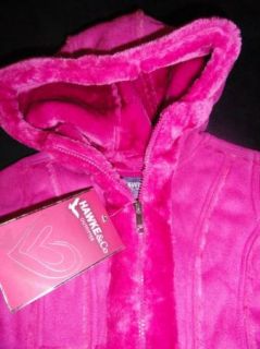 Hawke Co Outfitters Girls Gorgeous Pink Purple Coat Jacket Hooded Size