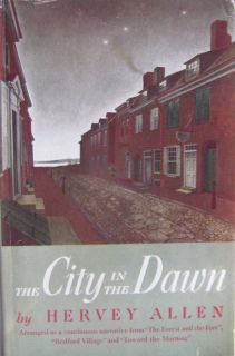  The City in The Dawn by Hervey Allen HC 1950