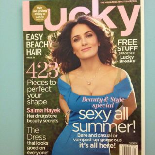 Salma Hayek Lucky Magazine May 2012