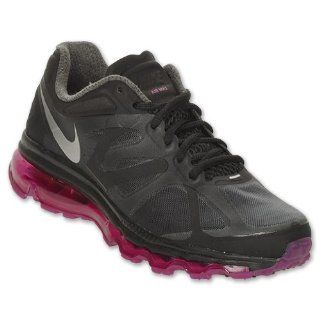 NIKE Air Max+ 2012 Womens Running Shoes, Black/Metallic
