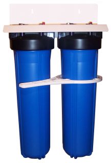 Our Whole House Water Filter designed with oversize filters, housings
