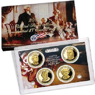 2008 Presidential $1 Coin Proof Set in OGP Box with COA