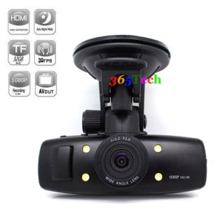 HD 1080P Vehicle Camera Car DVR Video Recorder Cam Dash IR Night