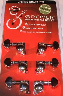 Grover Mini Locking Rotomatics 406N Guitar Machine New
