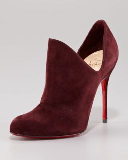 Christian Louboutin Dugueclina Side Dip Red Sole Bootie   Neiman