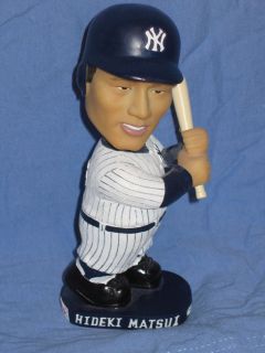 Hideki Matsui Yankee Stadium Rays Angels Bobblehead Bobble Figurine