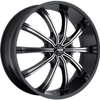 MKW M111 17 Black Wheel / Rim 5x100 & 5x4.5 with a 40mm Offset and a