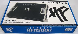 New Hifonics HFI1500D 1500 Watt Class D Amp Amplifier