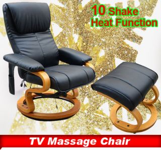 Aosom 3 Portable Massage Chair Tattoo Spa Salon Blue