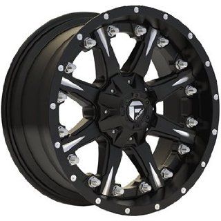 Fuel Nuts 20x9 Black Wheel / Rim 8x180 with a 1mm Offset and a 125.20