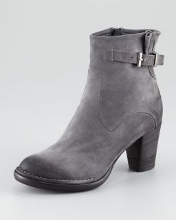 Alberto Fermani Suede Pull On Short Boot   