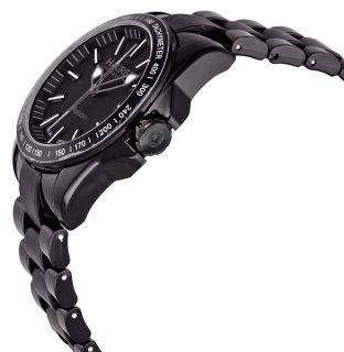 Haurex Italy Aston Classical Black Plastic Mens Watch N7366UNN