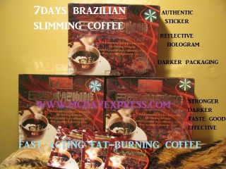 7DAYS Brazilian Slimming Coffee Fat Burner Weight Loss Diet Drinks 3 4