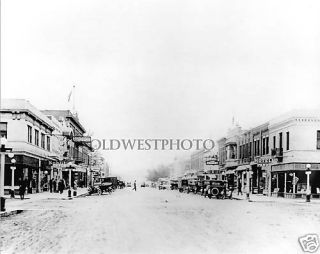 Havre Montana Historic Street Scene 1920s Photo