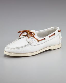 Ralph Lauren Telford Hand Sewn Boat Shoe   