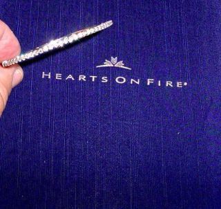 Hearts on Fire Prong Set Mini Bangle Bracelet $6580