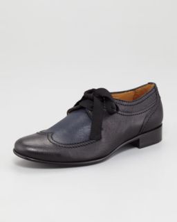 Lanvin Grosgrain Lace Up Oxford   