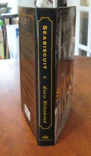 Seabiscuit by Laura Hillenbrand First Edition Horse Racing Book Mint