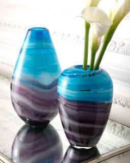 Mercury Glass Vase & Candleholders   