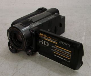 Sony Handycam HDR XR500 120 GB Camcorder   Black