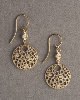 Roberto Coin Circle Diamond Earrings   