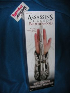 Assassins Creed Brotherhood Hidden Blade Knife Wrist Gauntlet Cosplay