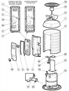  is for 1 hayward hpx11024154 capacitor 10 in diagram other parts