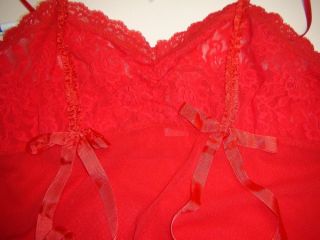NWT Nightgown HANKY PANKY Babydoll Gown  Spandex Negligee