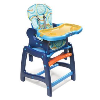 Badger Basket Envee High Chair Booster Seat Table Chair