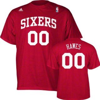 Spencer Hawes adidas Red Name and Number Philadelphia