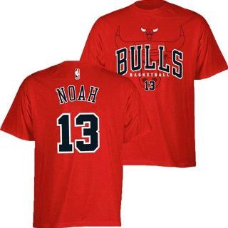  Bulls Joakim Noah #13 Name & Number T Shirt (Red)