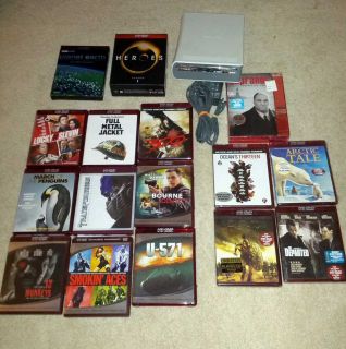 Xbox 360 HDDVD Player Plus 16 HD DVDs not Bluray