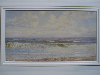 Louis Fairfax Muckley Signed Antique British Watercolour Painting