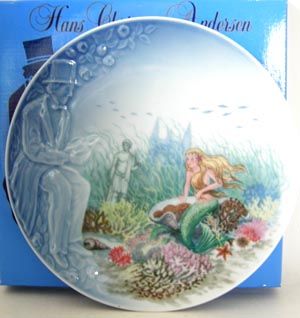 Hans Christian Andersen Plate The Little Mermaid