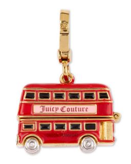 Juicy Couture Double Decker Bus Charm   