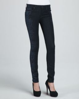 MARC by Marc Jacobs Gaia Floral Side Skinny Jeans   