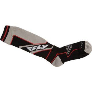 FLY MOTO SOCK THICK BK RED S M, FLY Part Number 350 0270S WPS, Stock