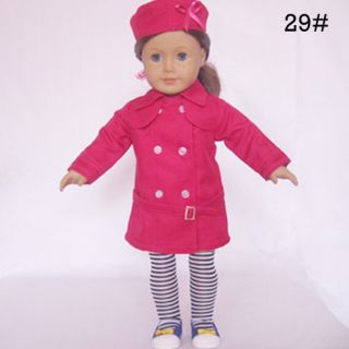 1pc rose red coat as picture 3 1pc socks as picture 4 the other items