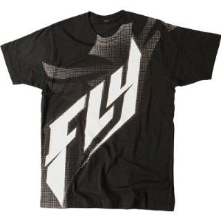 FLY HALFTONE TEE BLK/WHT SM, FLY Part Number 352 0290S WPS, Stock