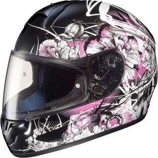 HJC CL 16 Virgo Pink Ladies Full Face Motorcycle Helmet Size XS XXXL
