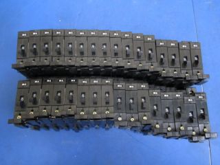 Lot of 32 Eaton Heinemann 20A 1P Circuit Breakers AM1S B3 AAA 05M H A