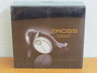 New Koss Cobalt Bluetooth Wireless Stereophone Headphones