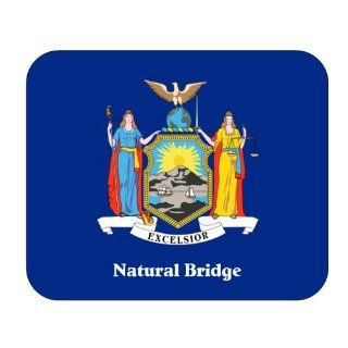 US State Flag   Natural Bridge, New York (NY) Mouse Pad