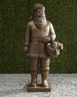 Outdoor Santa Figure   