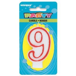Number 9 Deluxe Number Candle Toys & Games