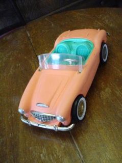 VINTAGE 60s IRWIN AUSTIN HEALY CONVERTIBLE CAR FOR BARBIE EXC
