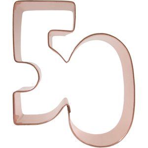 Number 50 Cookie Cutter