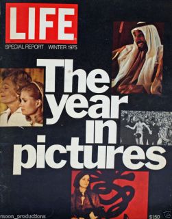 Patty Hearst Sadat Nixon Oil 1975 Life Winter Issue